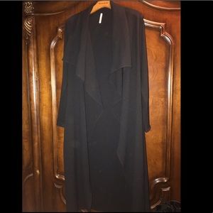 Black light trench coat size S/M